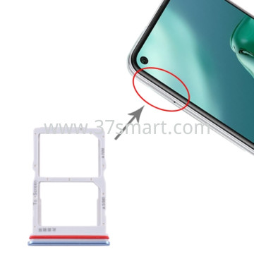 Huawei P40 Lite 5G SIM Tray Silber
