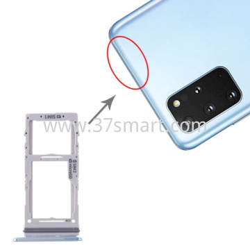 Samsung S20 G980F/G981B SIM Card Tray Blau