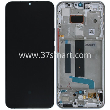 Xiaomi Mi 10 Lite 5G Service Pack Display Weiß