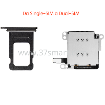 iPhone XR Flex Dual-SIM+Tray, Change Single-SIM to Dual-SIM Black