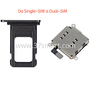 iPhone 11 Flex Dual-SIM+Tray, Change Single-SIM to Dual-SIM Nero