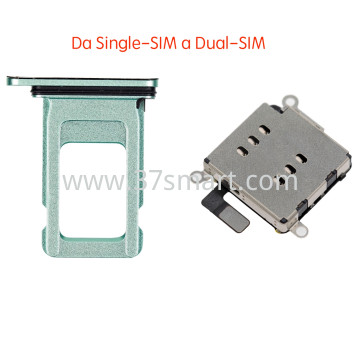 iPhone 11 Flex Dual-SIM+Tray, Change Single-SIM to Dual-SIM Green