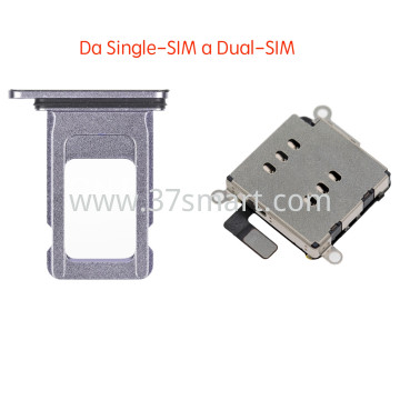 iPhone 11 Flex Dual-SIM+Tray, Change Single-SIM to Dual-SIM Purple