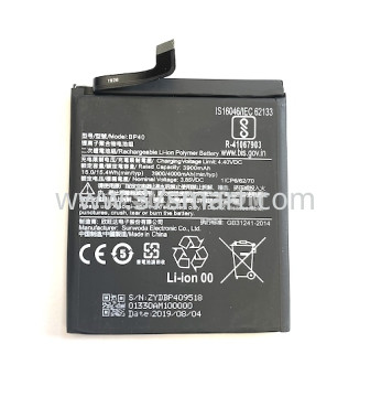 Mi 9T, Mi 9T Pro BP40 OEM Battery 4000mAh Bulk