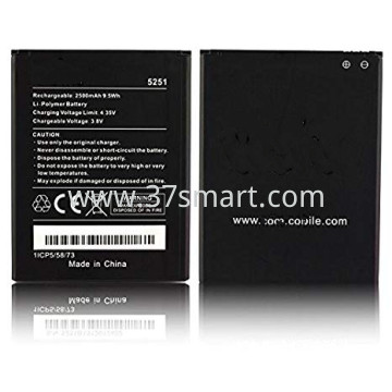 Wiko 5251 Rainbow Jam 4G OEM Battery 2500mAh Schüttgut