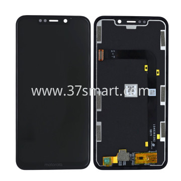 MOTO ONE POWER Lcd+Touch+Frame Schwarz