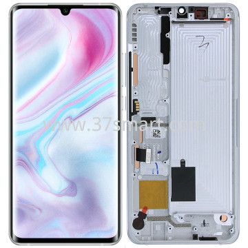 Mi Note 10, Mi Note 10 Pro Lcd+Touch+Frame Weiß