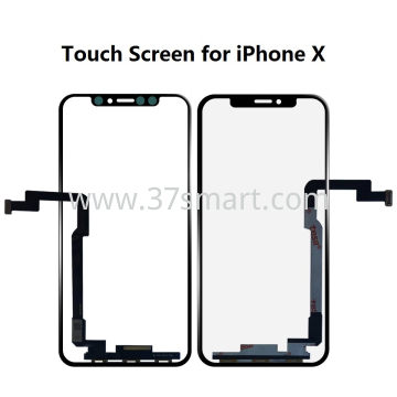 iPhone X Vetro+Touch+Flex IC Nero