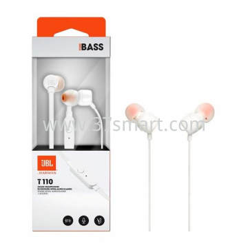 JBL Tune 110 Auricolare Bianco