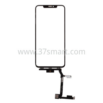iPhone Xs Max TP+Glass Long Flex Schwarz