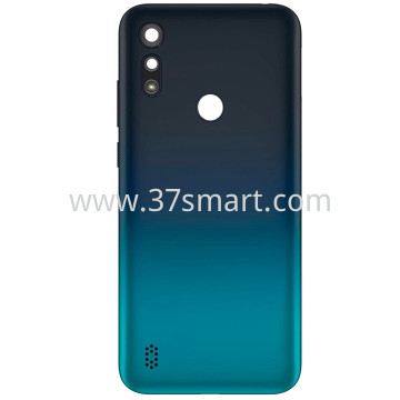MOTO E6s Cover Back+Camera Lens Blue
