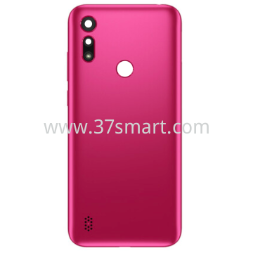 Moto E6i Back Cover+Camera Lens Rosa