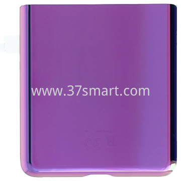 Samsung Z Flip F700F Removed Back Cover under Lila