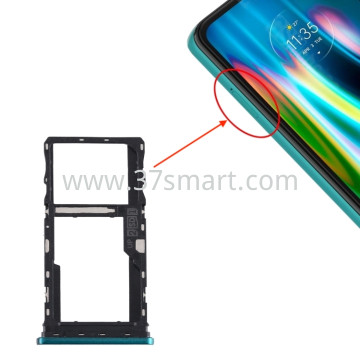Moto G9 Play SIM Tray Grün
