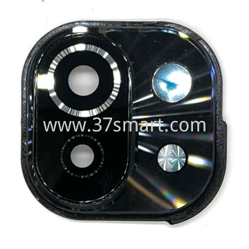 Xiaomi Mi 11 Lite, Mi 11 Lite 5G NE Camera Glass+Frame Schwarz