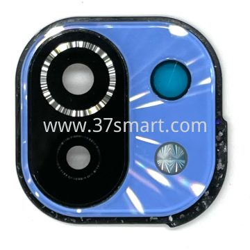 Xiaomi Mi 11 Lite, Mi 11 Lite 5G Camera Glass+Frame Blue