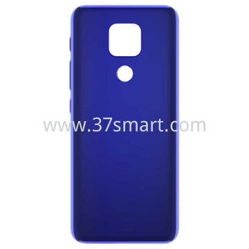 Moto G9 Play Cover Back Blau