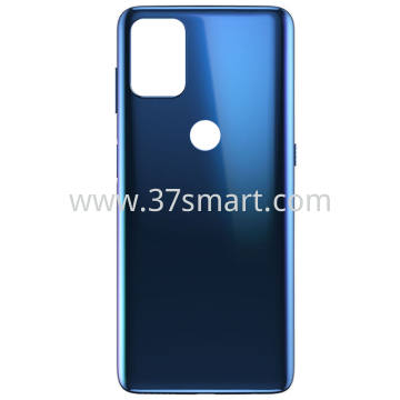 Moto G9 Plus Cover Back Blau