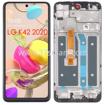 LG K42 2020 Lcd+Touch+Frame Black