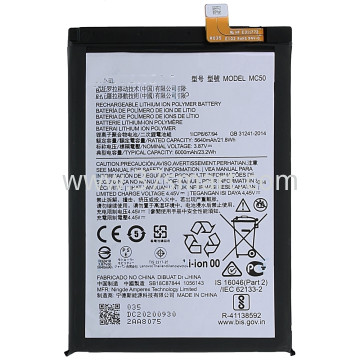 Moto G60, MC50 6000mAH Battery OEM