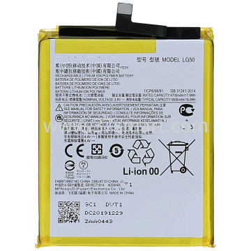 Moto One Fusion Plus, LG50 5000mAH Battery OEM