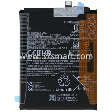Xiaomi Mi 10T, BM53 5000mAH Battery OEM