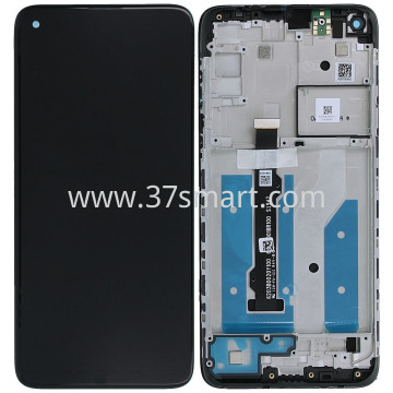 Moto G8 Lcd+Touch+Frame Black
