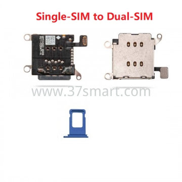 iPhone 12 Pro Flex Dual-SIM+Tray, Change Single-SIM to Dual-SIM Blu