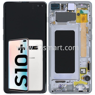 Samsung S10 Plus G975F Service Pack Display Bianco
