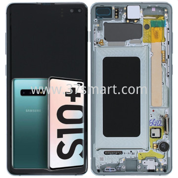 Samsung S10 Plus G975F Service Pack Display Grün