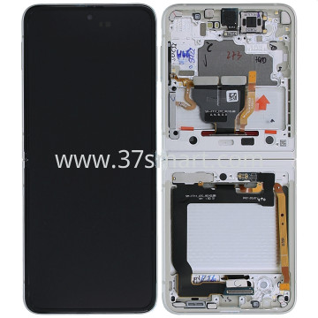 Samsung Z Flip 3 5G 2021 F711 Service Pack Display Bianco