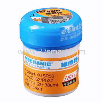 Mechanic XG50 SOLDER PASTE 183°C 35g Schüttgut