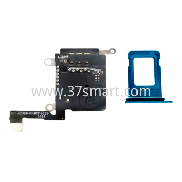 iPhone 12 Pro Max Dual SIM Flex+Tray Blu