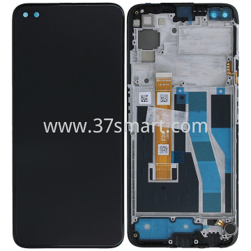 Realme 6 Pro Lcd+Touch+Frame Schwarz