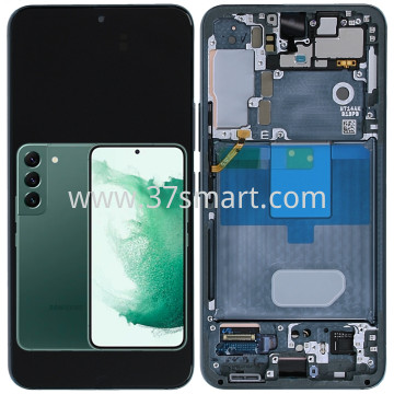 Samsung Galaxy S22 S901 Service Pack Display Green