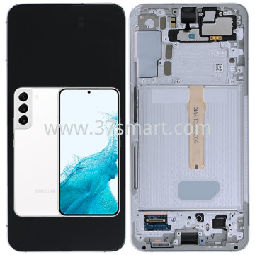 Samsung Galaxy S22 Plus S906 Service Pack Display Weiß