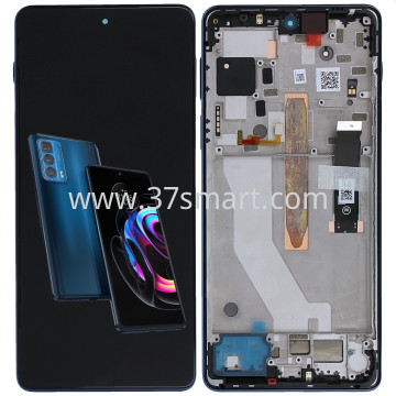 Moto Edge 20 Pro Service Pack Display Blau