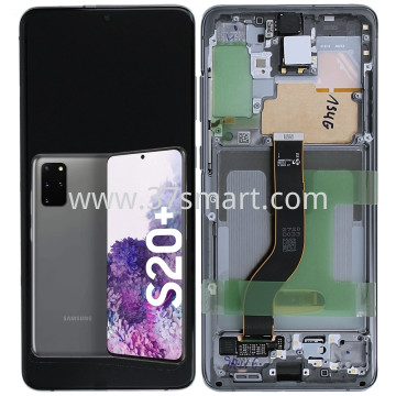 Samsung S20 Plus G985F, G986B Service Pack Display Silber