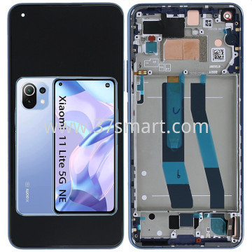 Mi 11 Lite 5G NE Service Pack Display Blau