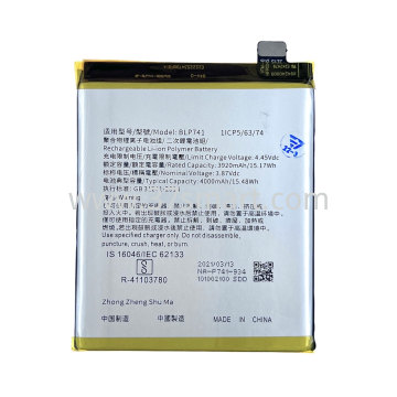 Realme XT BLP741 4000mAh Batteria Bulk
