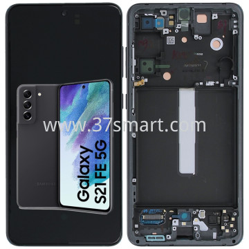 Samsung S21 FE G990 Service Pack Display Black