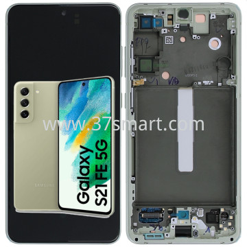 Samsung S21 FE G990 Service Pack Display Verde