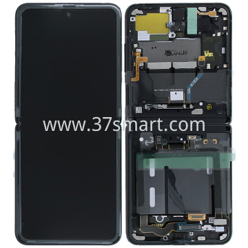 Samsung Z Flip F700 Service Pack Display Schwarz