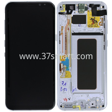 Samsung S8 Plus G955F Service Pack Display Silber
