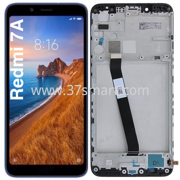 RedMi 7A Lcd+Touch+Frame Nero