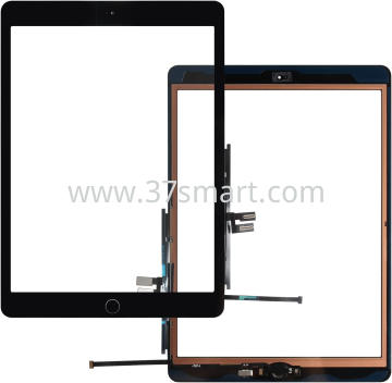 iPad 7 10.2'' 2019, iPad 8 2020 Touch Screen+Flex Home (Removed From Tablet, Grade Premium) Schwarz