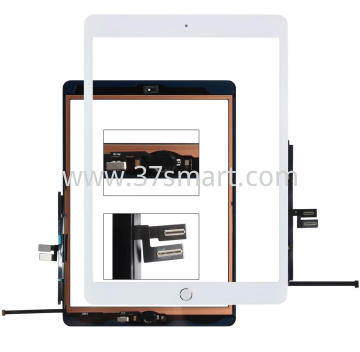 iPad 7 10.2'' 2019, iPad 8 2020 Touch Screen+Flex Home (Smontato da Tablet, Grade Premium) Bianco