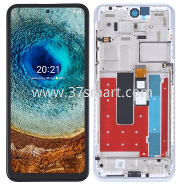 Nokia X10, X20 Lcd+Touch+Frame Bianco