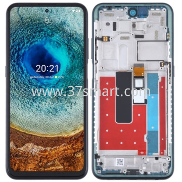 Nokia X10, X20 Lcd+Touch+Frame Blau