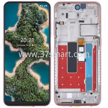 Nokia X10, X20 Lcd+Touch+Frame Gold